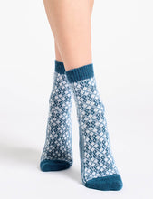 Load image into Gallery viewer, Levante Leona Diamond Crew Sock
