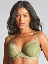 Load image into Gallery viewer, Panache Ana Plunge Bra - Sage/Sand
