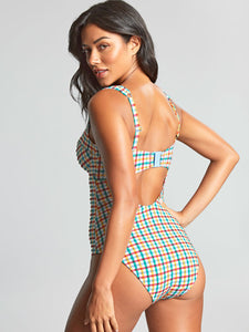 Panache Seersucker Monica Balcony Swimsuit