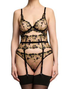 Dita Von Teese Rosewyn Plunge Bra - Black