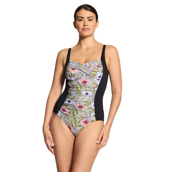 Zoggs Ruched Front One Piece - Freeseia