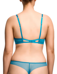 Dita Von Teese Fortunia Plunge UW Bra - Mosaic Blue