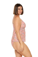 Load image into Gallery viewer, Capriosca Seychelles V Neck Tankini Top
