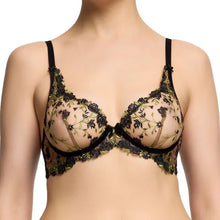 Load image into Gallery viewer, Dita Von Teese Rosewyn Plunge Bra - Black
