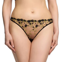 Load image into Gallery viewer, Dita Von Teese Rosewyn G-String - Black
