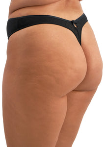 Elomi Teagan Thong - Black/Almond