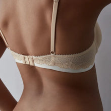 Load image into Gallery viewer, Me. By Bendon Geometric Lace Full Coverage Contour Bra - Toasted Almond/Pristine
