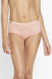 Berlei Barely There Lace Full Brief - Nude Lace