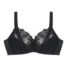 Load image into Gallery viewer, Fayreform Coral Underwire Bra - Black
