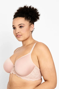 Berlei Lift and Shape Spacer t-shirt Bra - Nude Lace