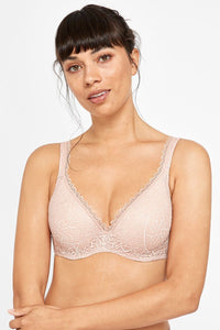 Berlei Barely There Lace Bra - Nude Lace